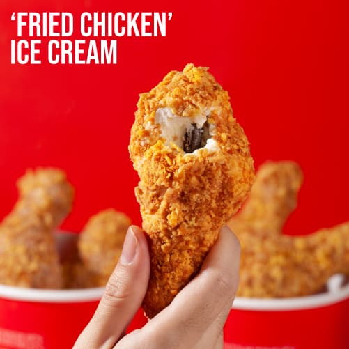 ‘Fried Chicken’ Ice Cream