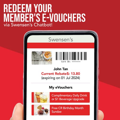 Auto-Redeem eVouchers via Swensen’s Chatbot!